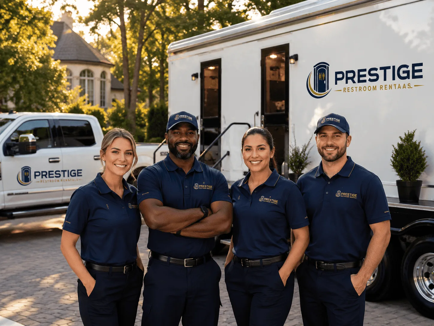Trusted Luxury Portable Restrooms company in Burnside, IA